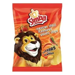Simba Mexican Chilli Chips 36g
